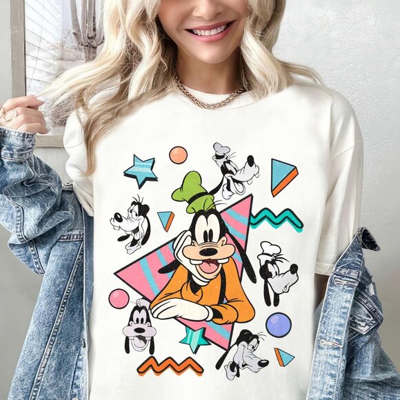 Gallidesigner Other - Retro 90S Goofy Portrait Shirt, Mickey And Friends Goofy T-shirt